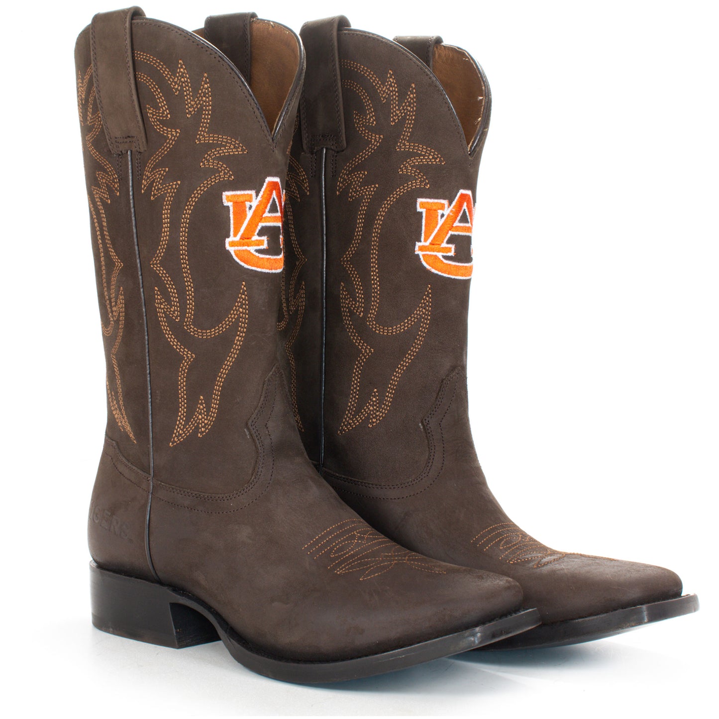 Men's Brown Auburn Tigers Western Boots