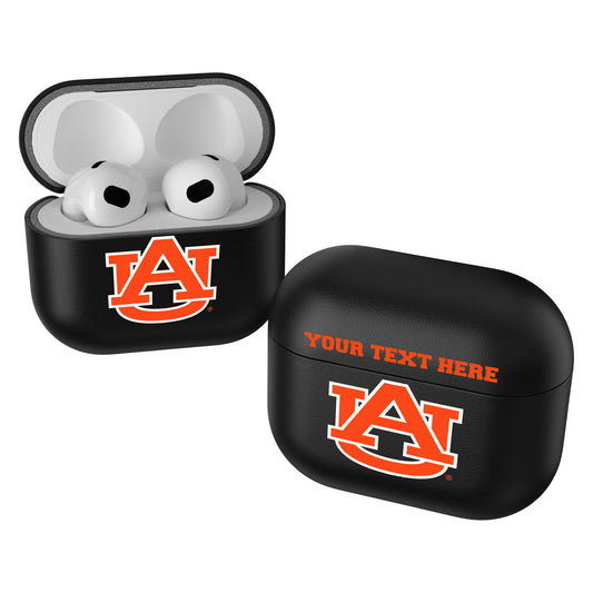 Keyscaper Black Auburn Tigers Insignia Personalized AirPods 3rd Generation Case Cover