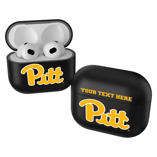 Keyscaper Black Pitt Panthers Insignia Personalized AirPods 3rd Generation Case Cover