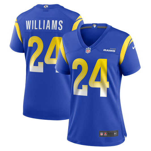 Women's Nike Darious Williams  Royal Los Angeles Rams Team Game Jersey