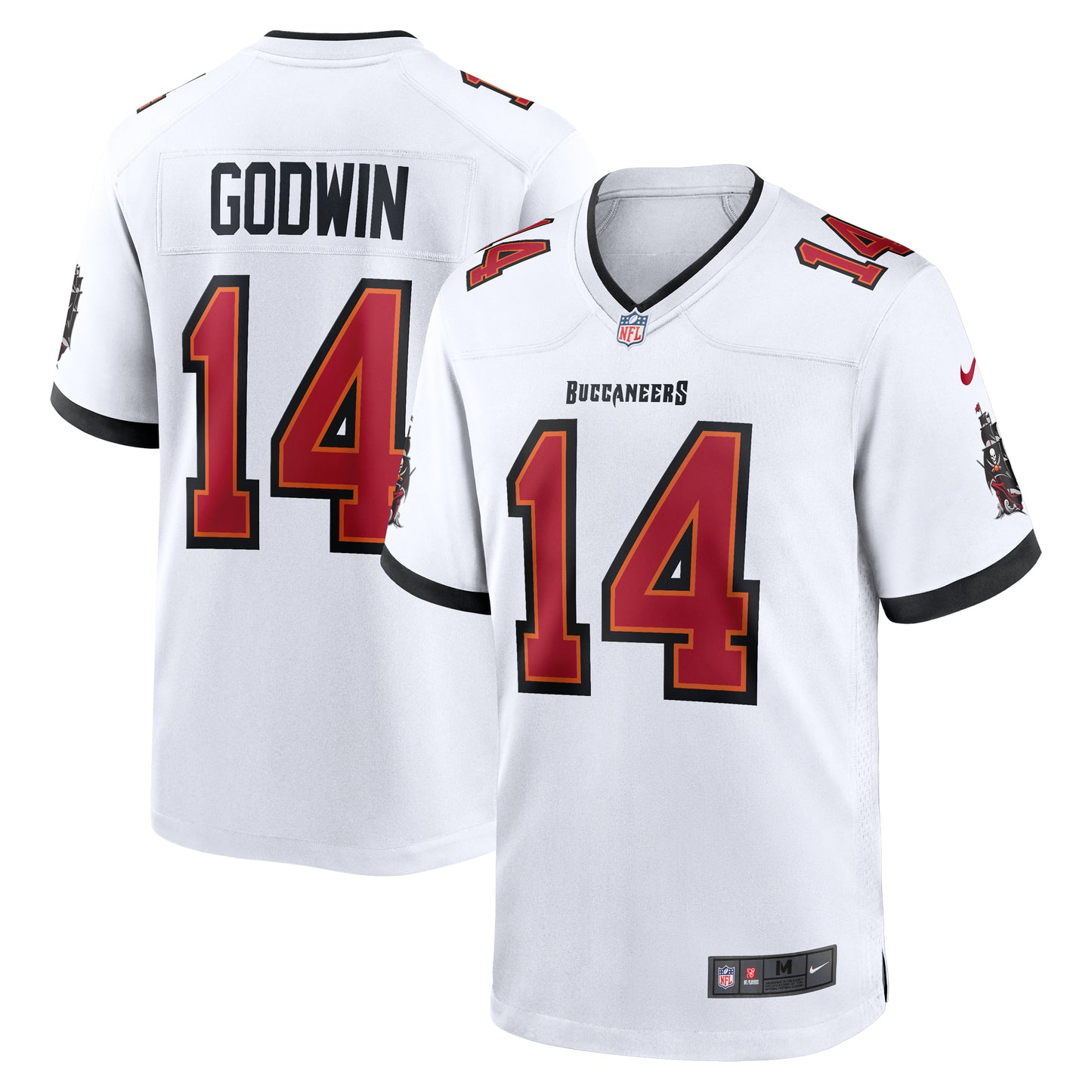 Men's Nike Chris Godwin  White Tampa Bay Buccaneers White Game Jersey