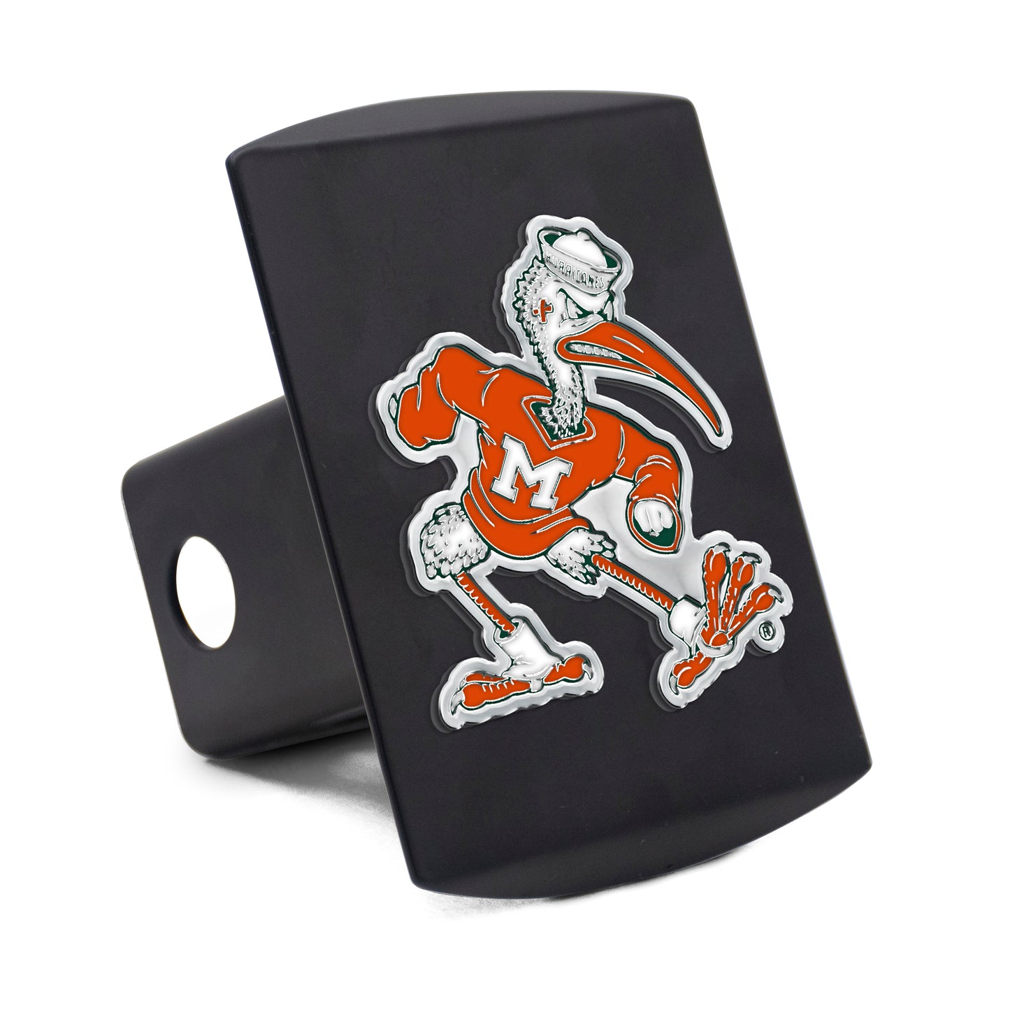 WinCraft Miami Hurricanes Premium Hitch Cover