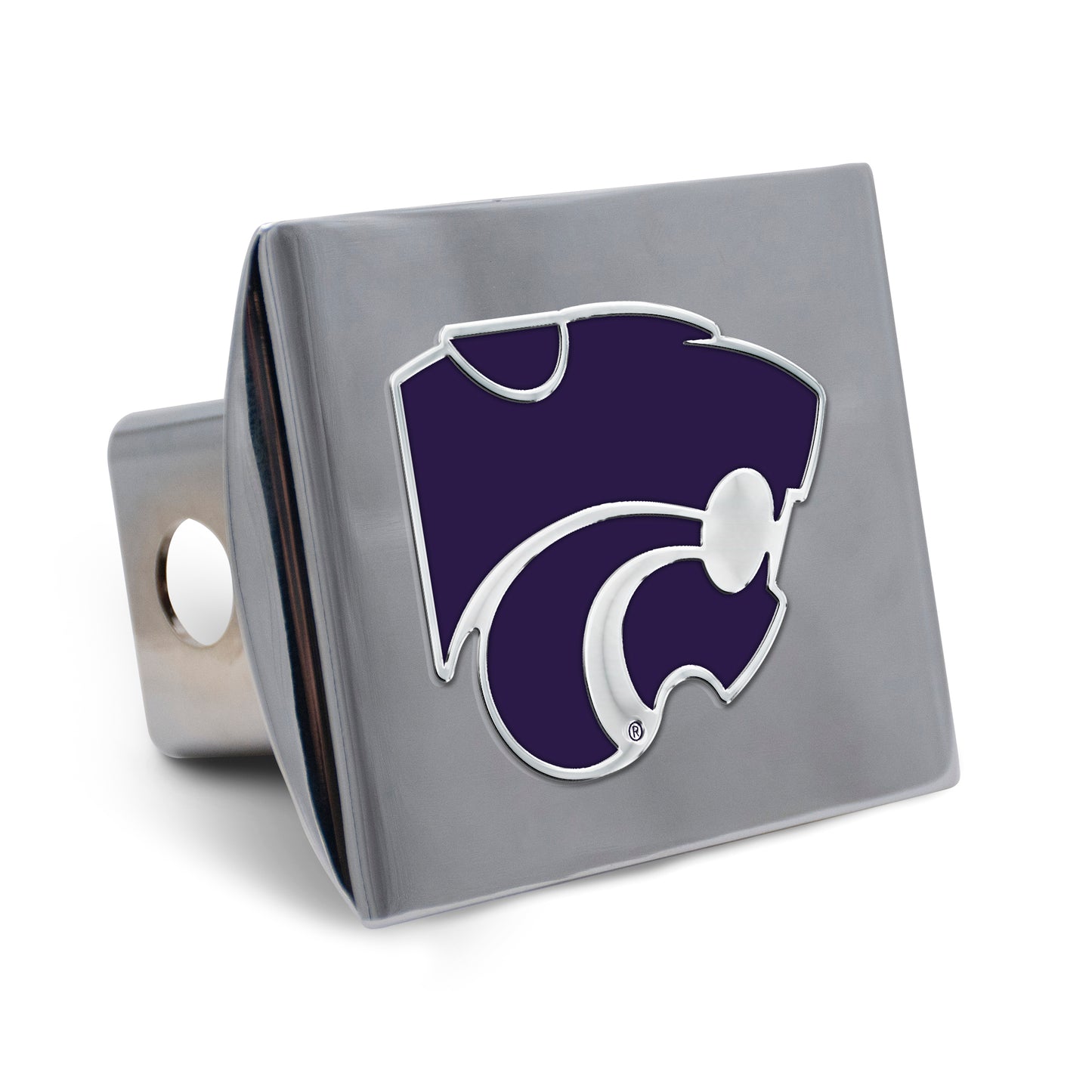WinCraft Kansas State Wildcats Premium Metal Hitch Cover