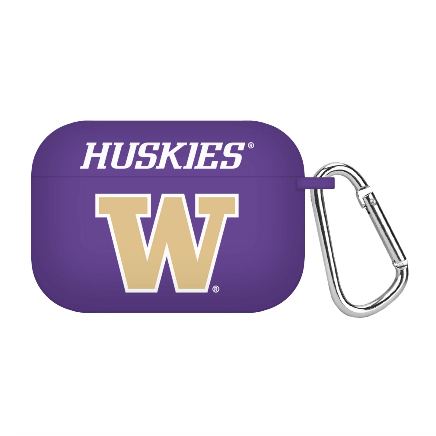 Purple Washington Huskies Silicone AirPods Pro Case Cover