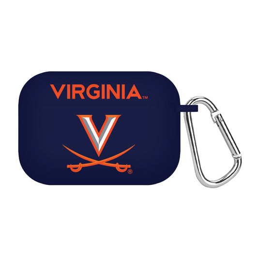 Navy Virginia Cavaliers Silicone AirPods Pro Case Cover