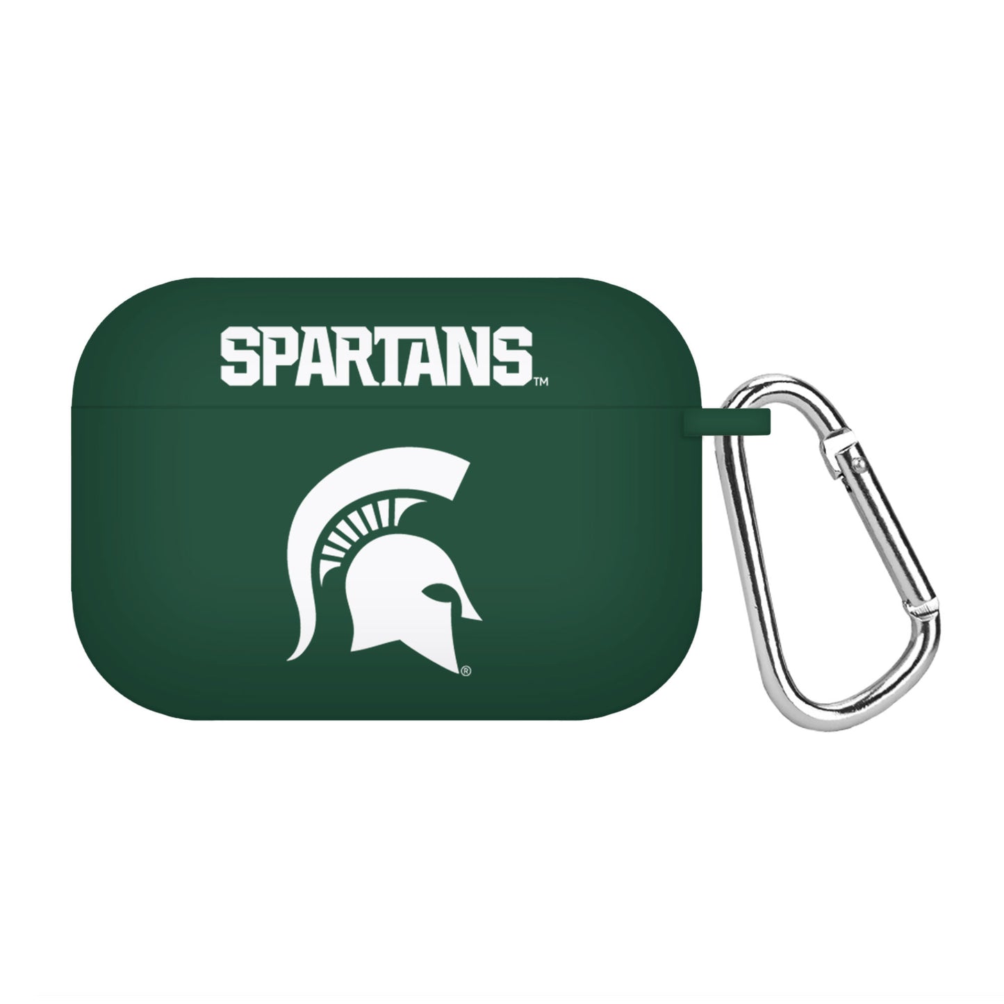 Green Michigan State Spartans Silicone AirPods Pro Case Cover