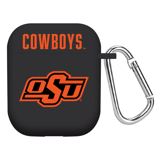 Black Oklahoma State Cowboys AirPods Case Cover