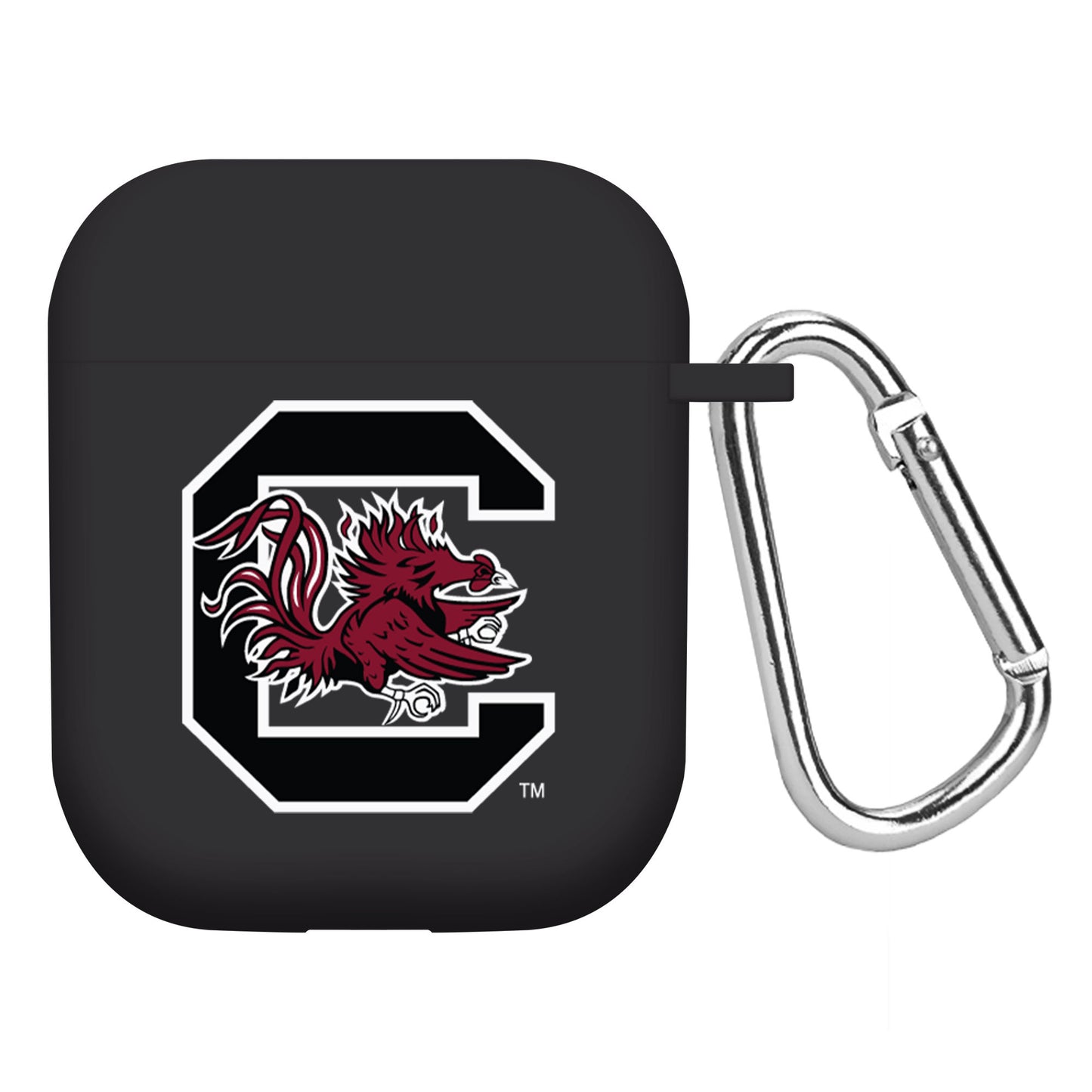 Black South Carolina Gamecocks AirPods Case Cover