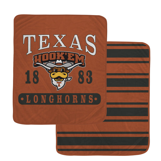 Pegasus Texas Longhorns 60” x 70” Varsity Plaque Double-Sided Blanket
