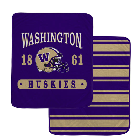 Pegasus Washington Huskies 60” x 70” Varsity Plaque Double-Sided Blanket