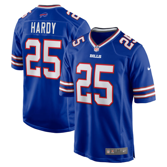 Men's Nike Daequan Hardy  Royal Buffalo Bills Game Jersey