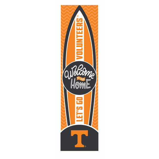 Tennessee Volunteers 47" Surfboard Summer Porch Leaner Welcome Wall Sign
