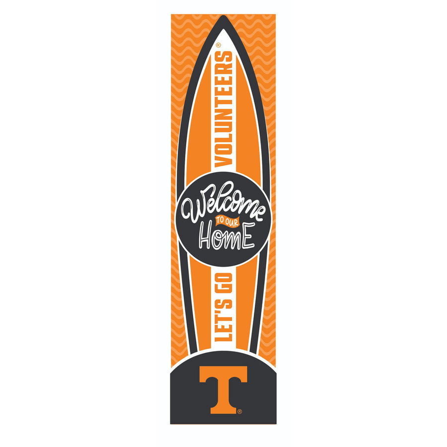 Tennessee Volunteers 47" Surfboard Summer Porch Leaner Welcome Wall Sign
