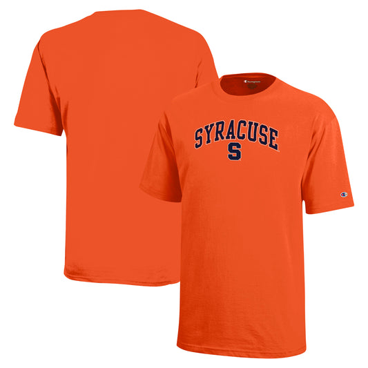 Youth Champion Orange Syracuse Orange Arch Over Logo T-Shirt