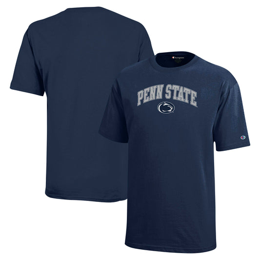 Youth Champion Navy Penn State Nittany Lions Arch Over Logo T-Shirt