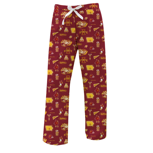 Women's Vive La Fete Cardinal Iowa State Cyclones Impressions Lounge Pants