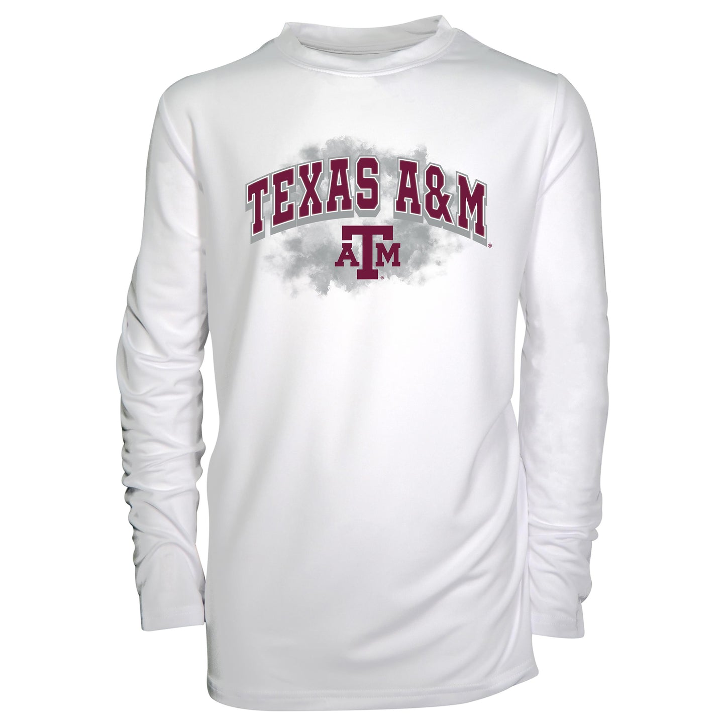 Youth Garb White Texas A&M Aggies Jessie Long Sleeve Sunshirt