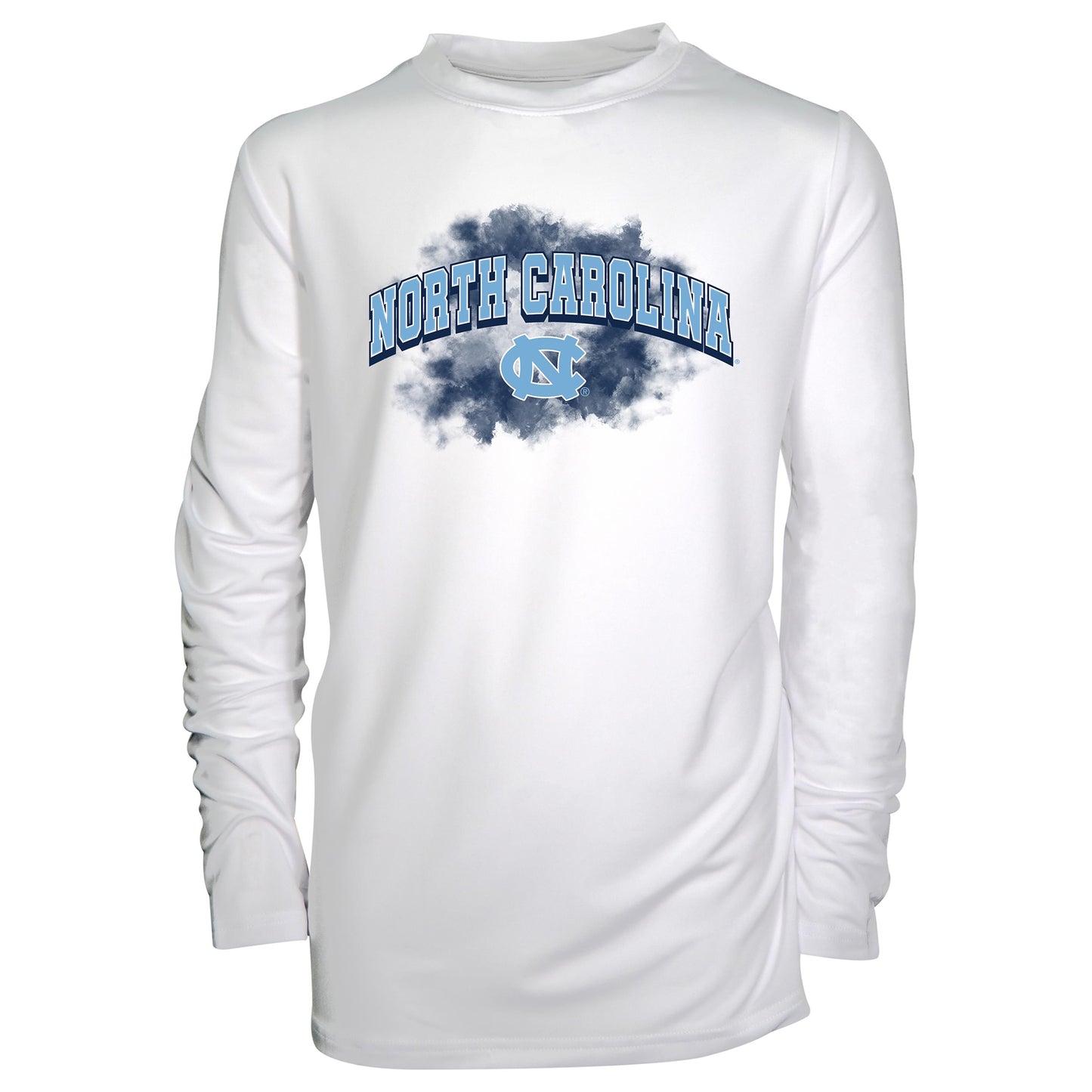 Youth Garb White North Carolina Tar Heels Jessie Long Sleeve Sunshirt