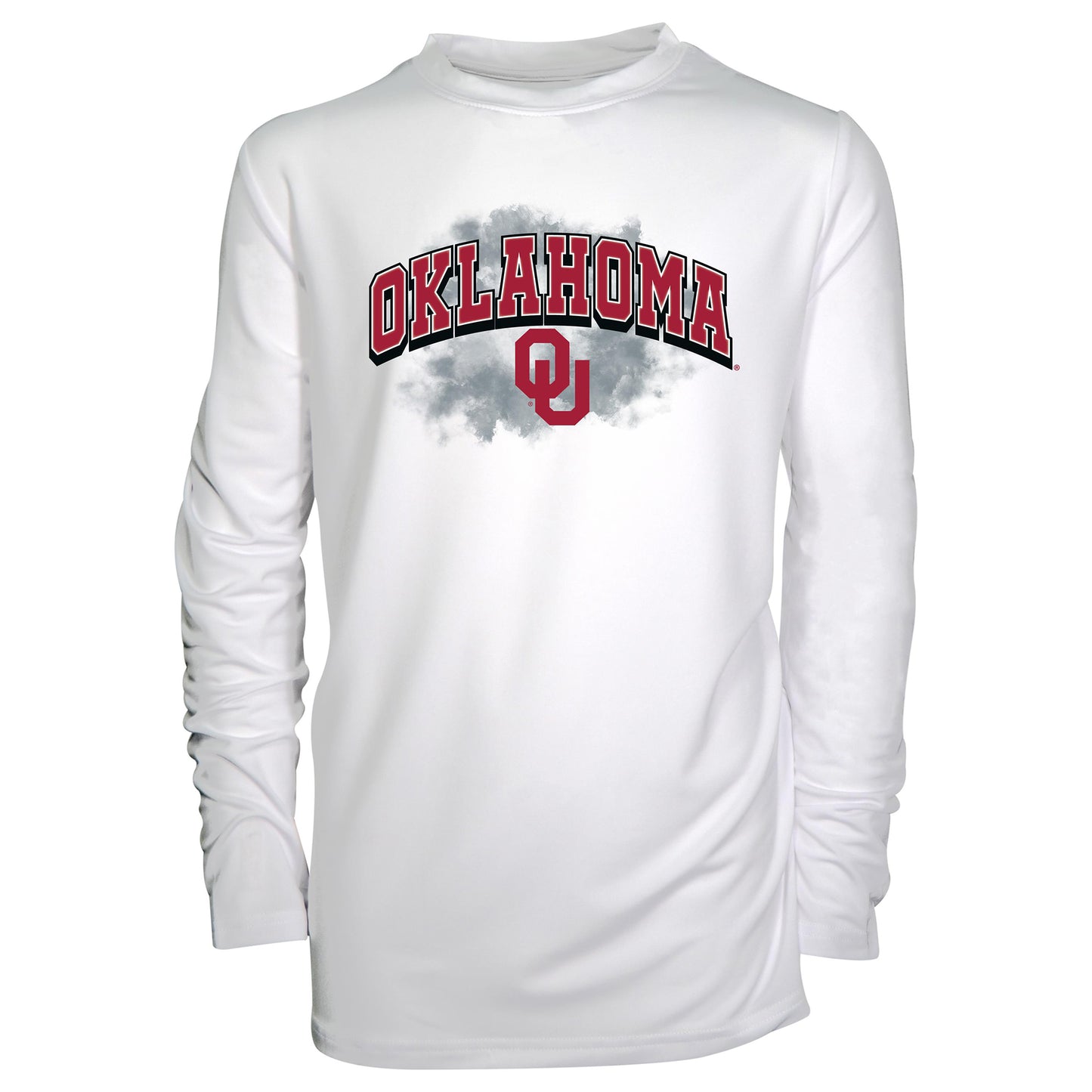 Youth Garb White Oklahoma Sooners Jessie Long Sleeve Sunshirt