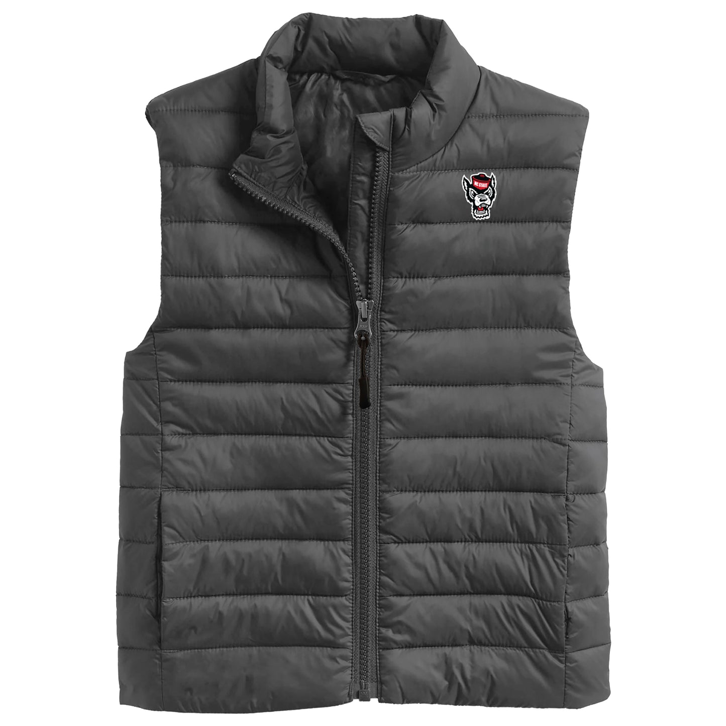 Toddler Garb Charcoal NC State Wolfpack Kai Full-Zip Vest