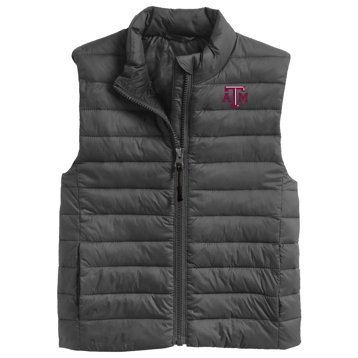 Toddler Garb Charcoal Texas A&M Aggies Kai Full-Zip Vest