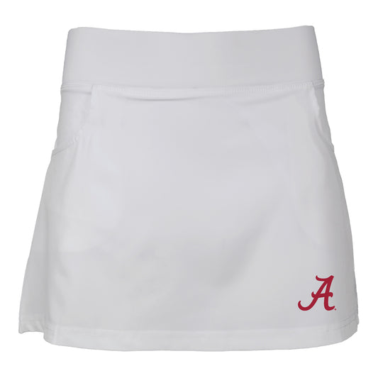 Girls Toddler Garb White Alabama Crimson Tide Sara Skort