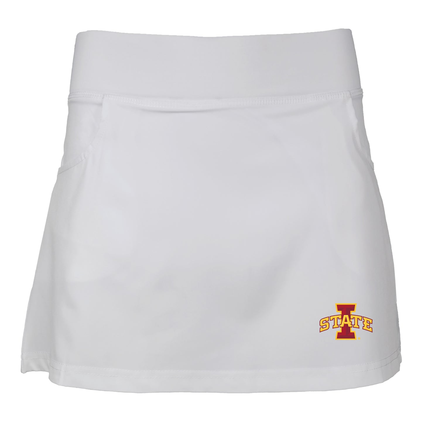 Girls Toddler Garb White Iowa State Cyclones Sara Skort