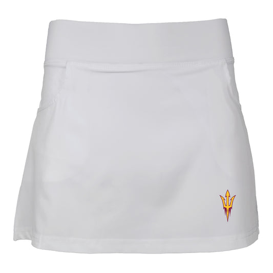 Girls Toddler Garb White Arizona State Sun Devils Sara Skort