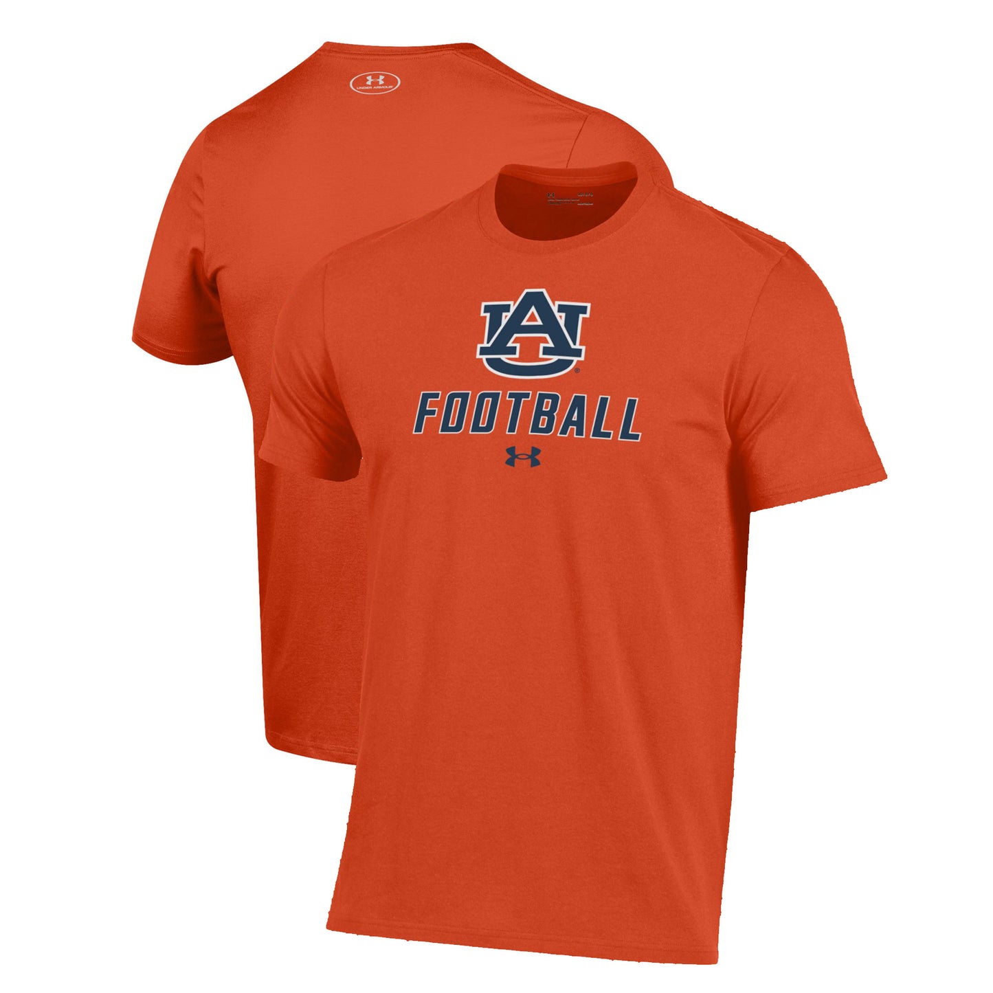 Men's Under Armour Orange Auburn Tigers Football Performance T-Shirt