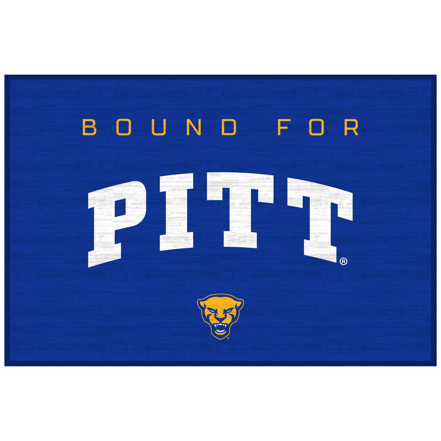 Pitt Panthers 20'' x 30'' School Bound Floor Mat