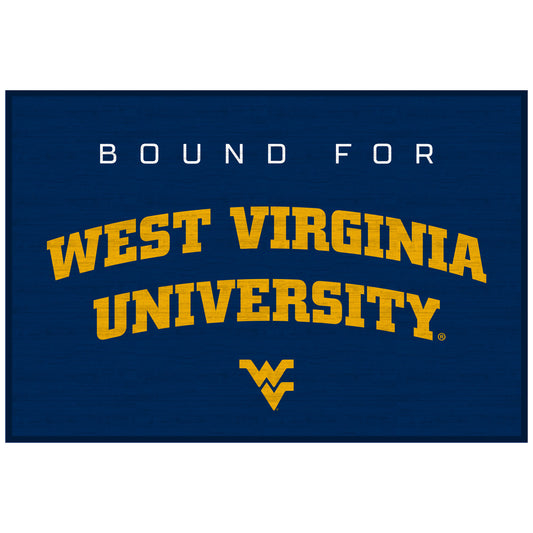 West Virginia Mountaineers 20'' x 30'' School Bound Floor Mat