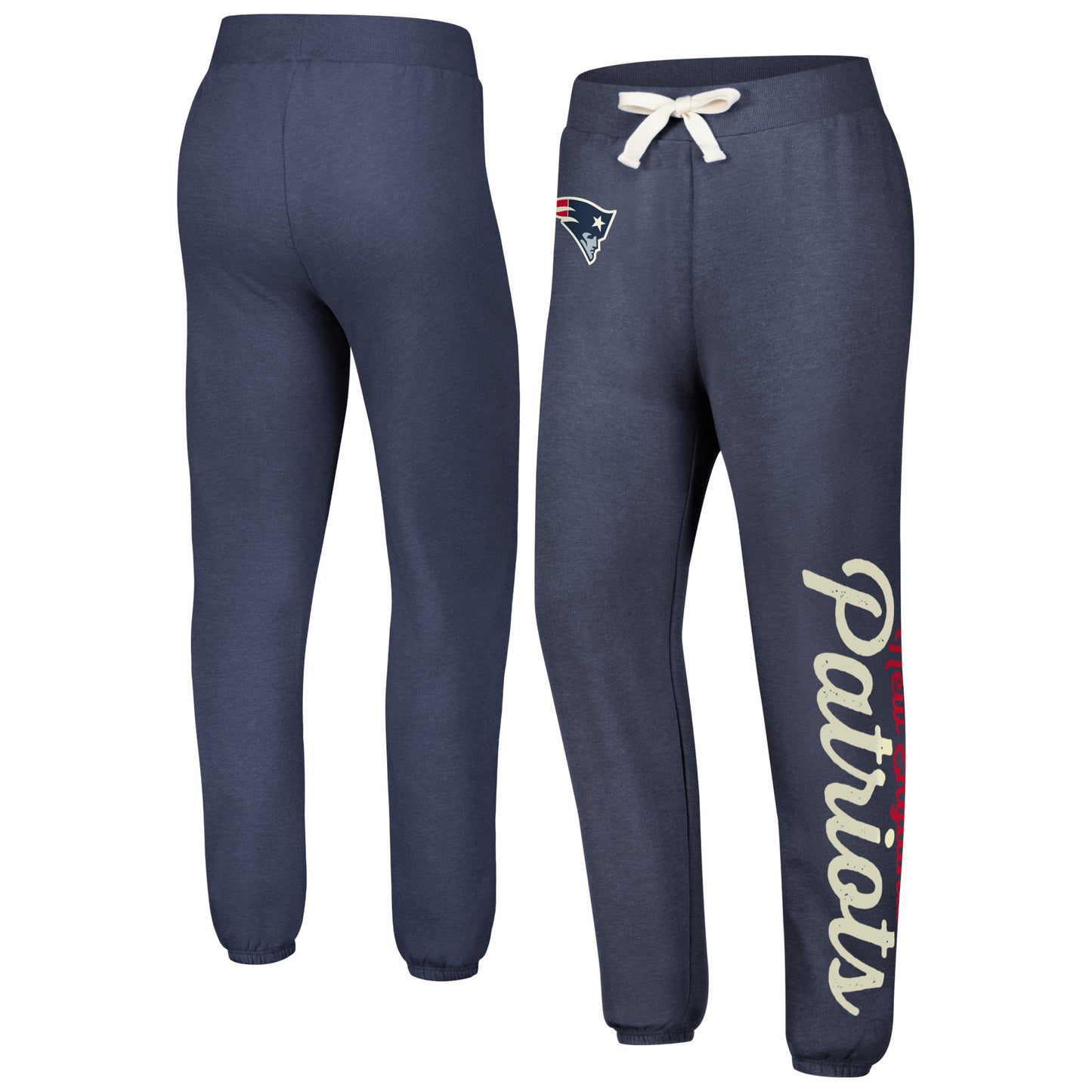 Women's G-III 4Her by Carl Banks Navy New England Patriots Scrimmage Fleece Pants