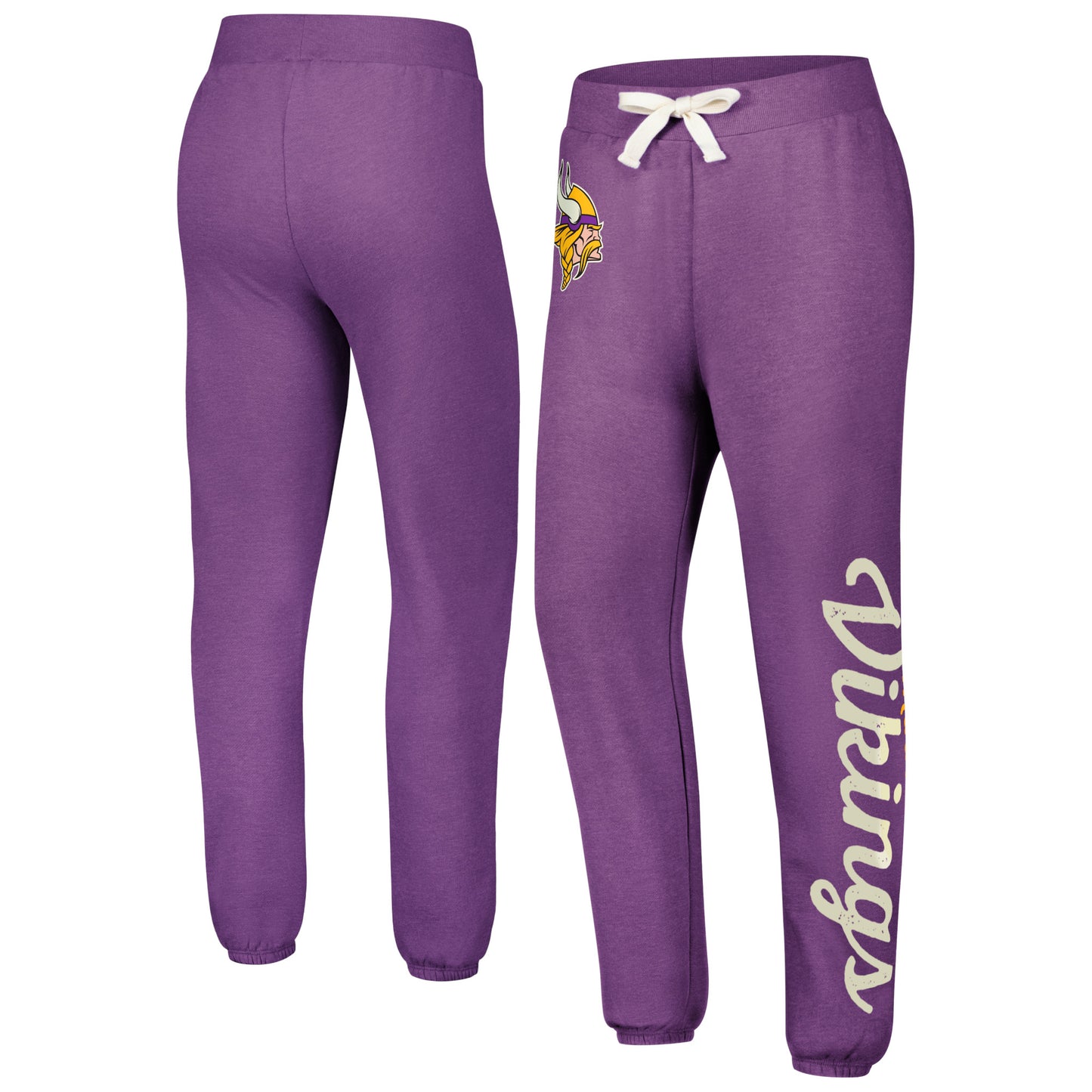 Women's G-III 4Her by Carl Banks Purple Minnesota Vikings Scrimmage Fleece Pants