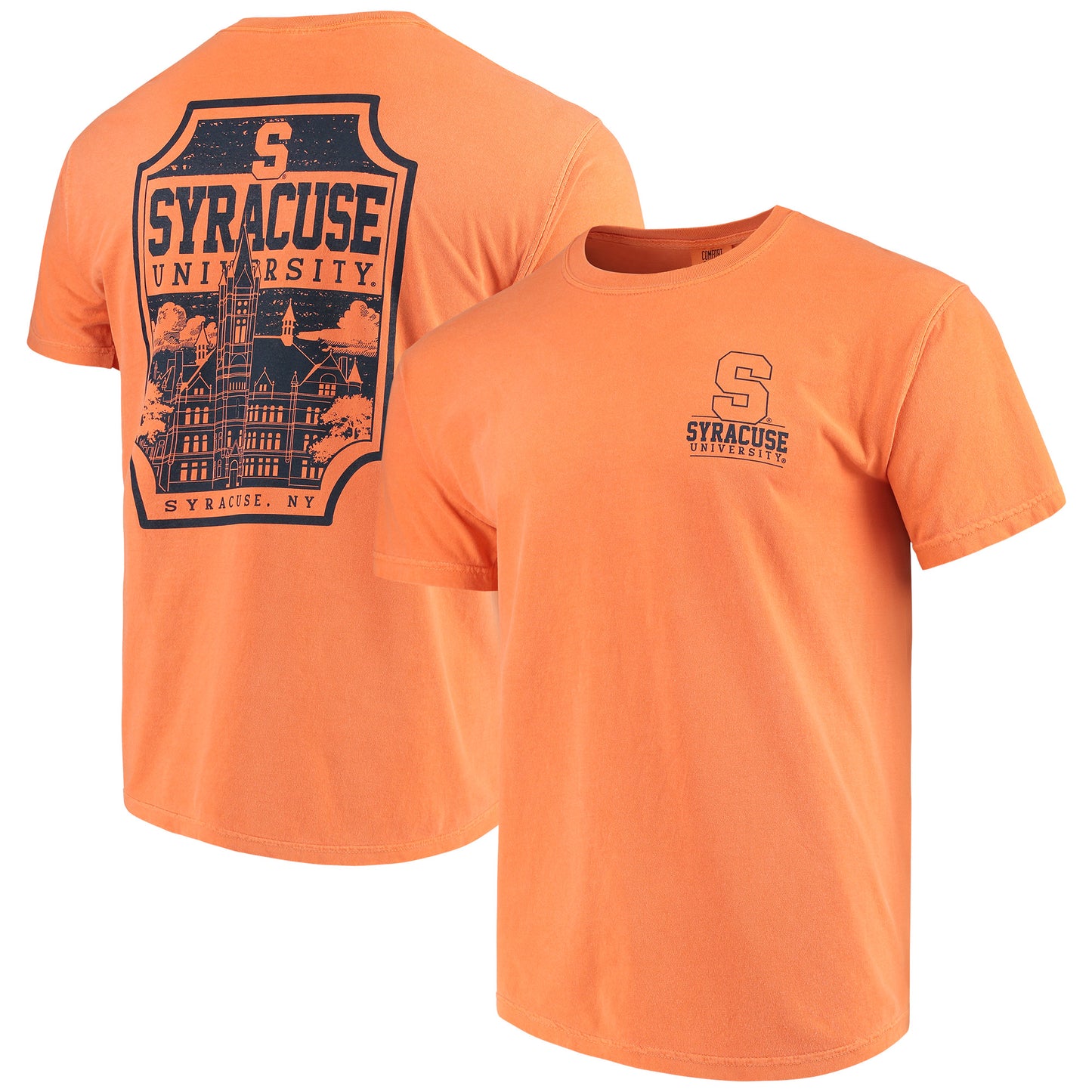 Men's Orange Syracuse Orange Comfort Colors Campus Icon T-Shirt