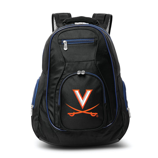 MOJO Black Virginia Cavaliers Trim Color Laptop Backpack