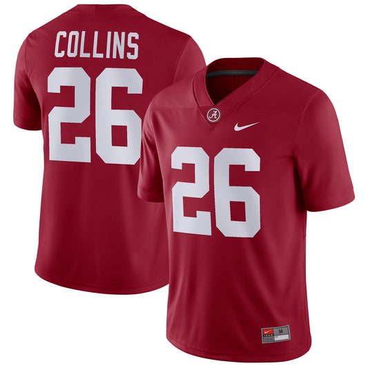 Men's Nike Landon Collins Crimson Alabama Crimson Tide Game Jersey