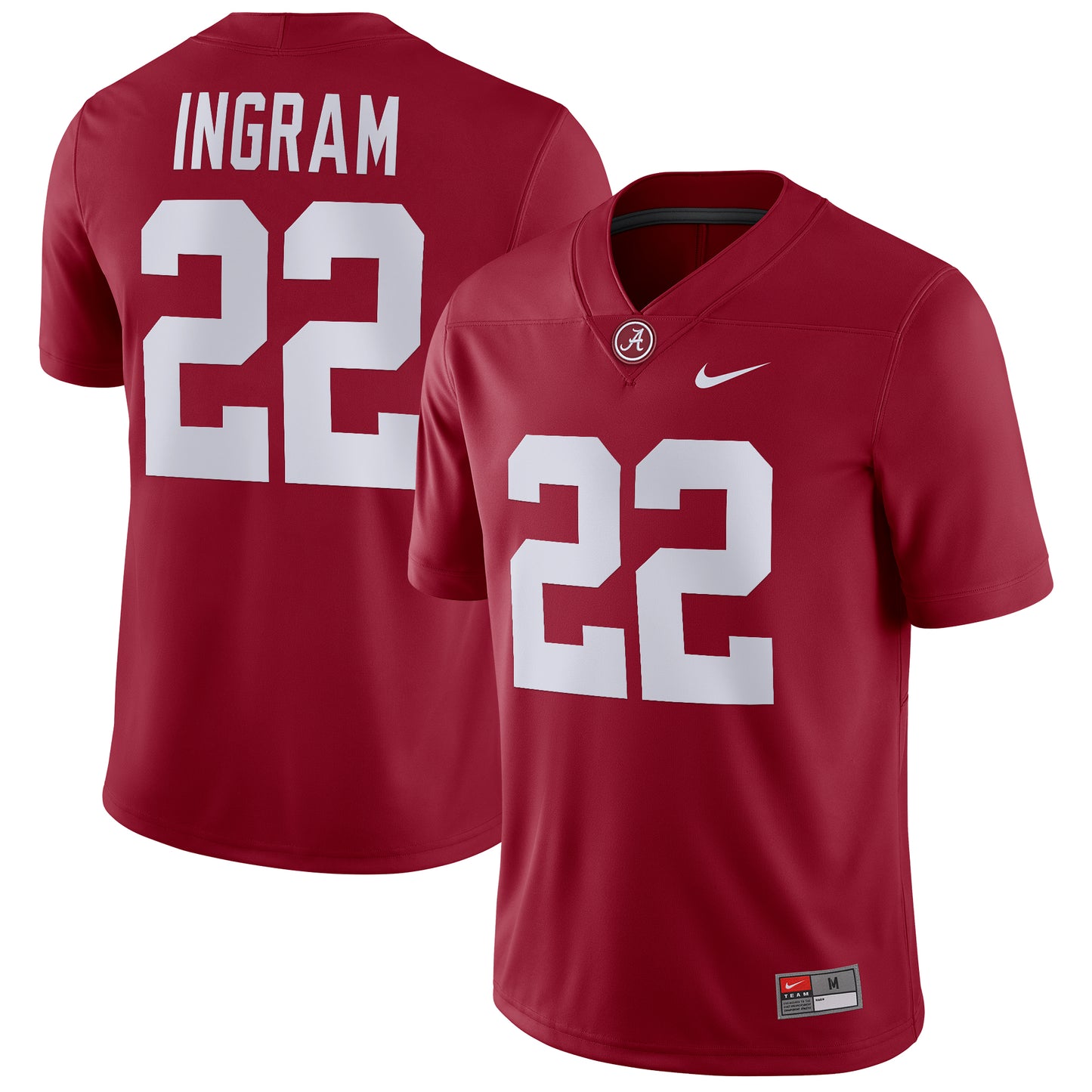 Men's Nike Mark Ingram Crimson Alabama Crimson Tide Game Jersey