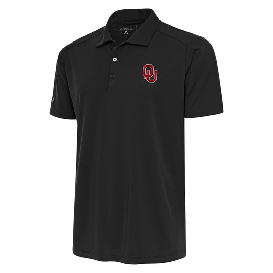 Oklahoma Sooners Antigua Tribute Polo - Charcoal