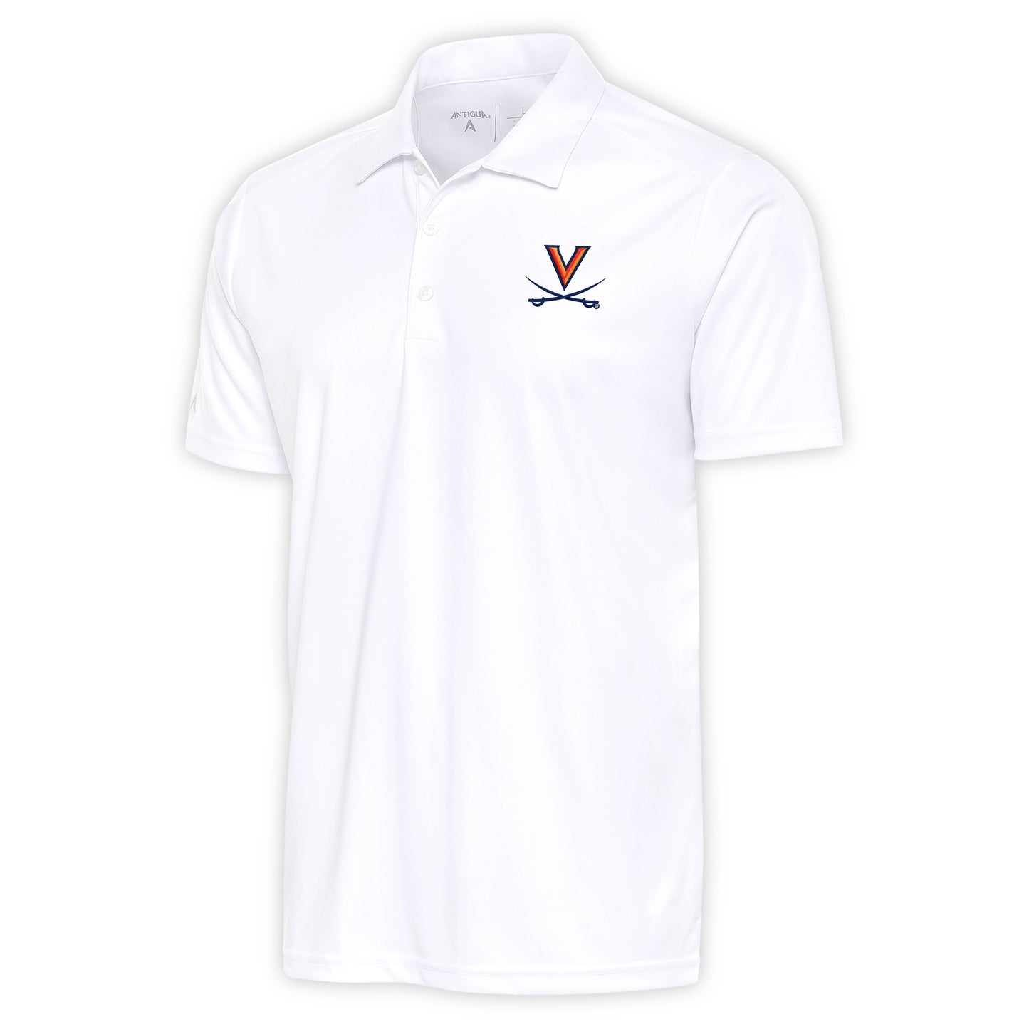 Virginia Cavaliers Antigua Tribute Polo - White