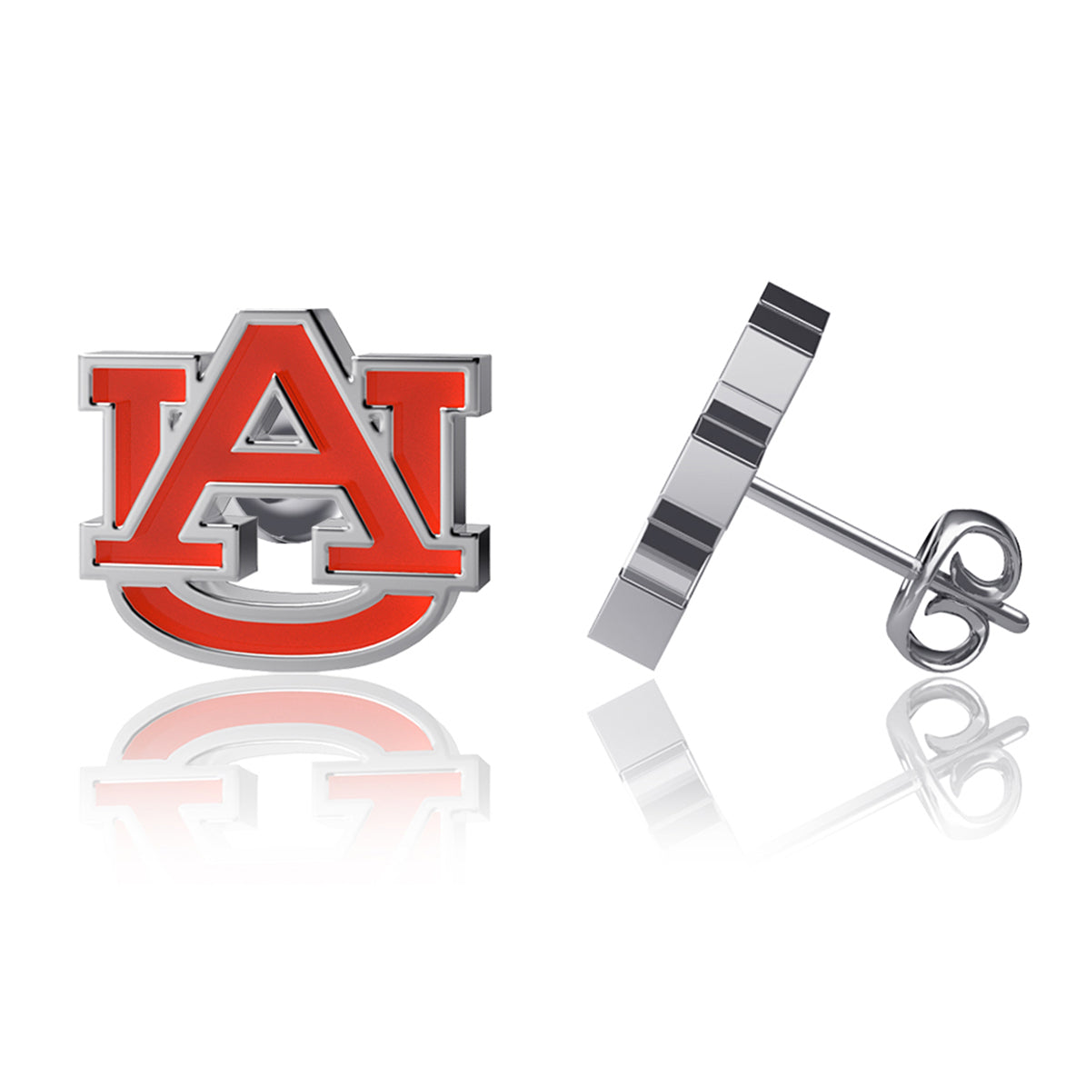 Women's Dayna Designs Auburn Tigers Enamel Post Earrings