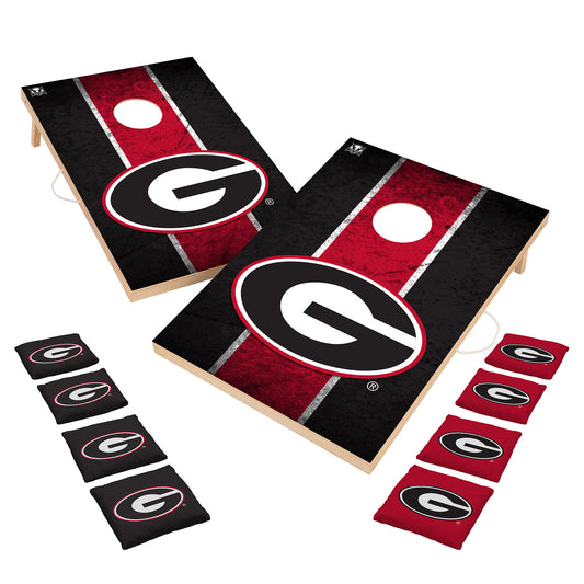 Georgia Bulldogs 2' x 3' Solid Wood Cornhole Board Set