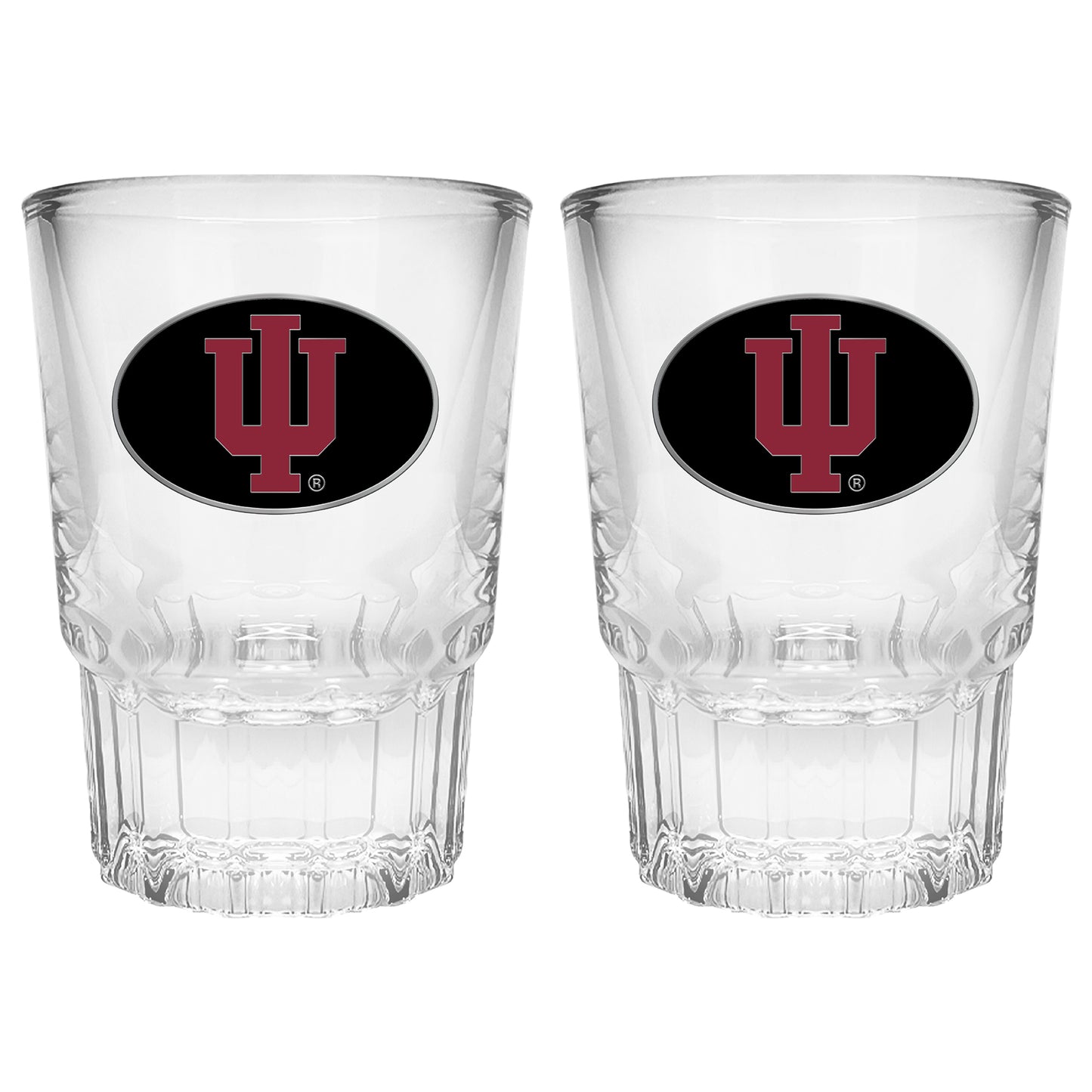 Indiana Hoosiers 2-Piece Prism Shot Glass Set