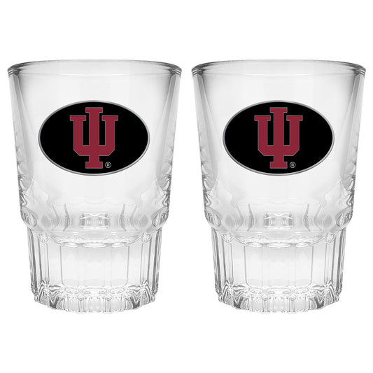 Indiana Hoosiers 2-Piece Prism Shot Glass Set