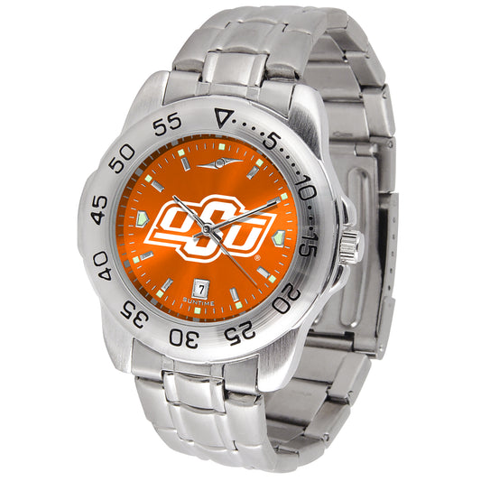 Orange Oklahoma State Cowboys Sport Steel AnoChrome Watch