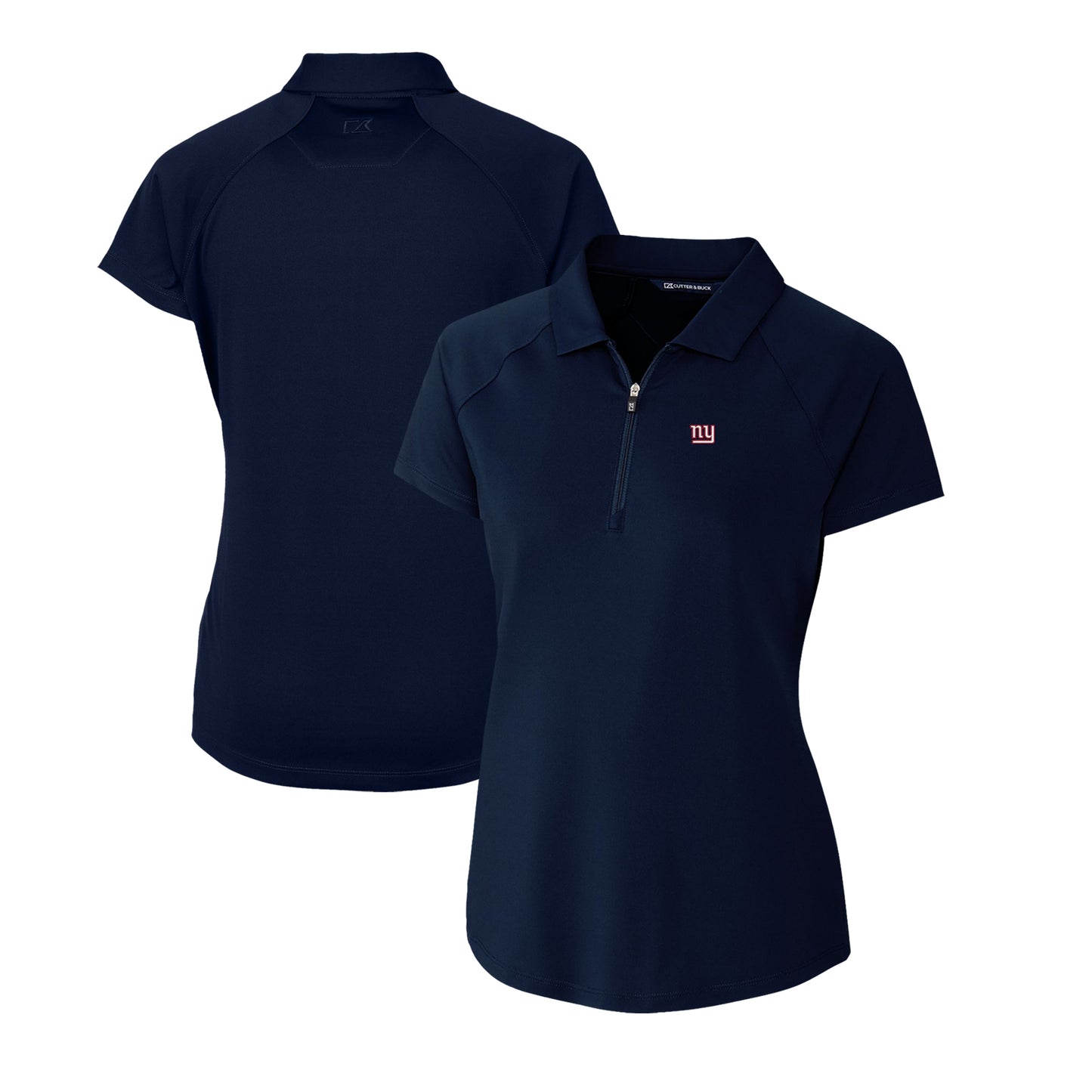 Women's Cutter & Buck Navy New York Giants Forge Polo
