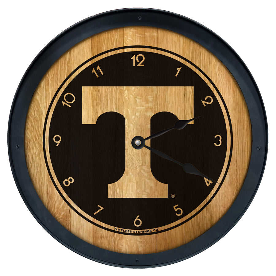 Tennessee Volunteers 27" Barrelhead Clock