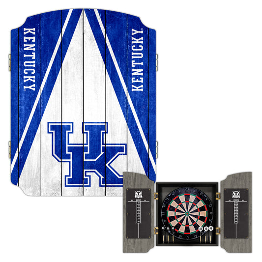 Kentucky Wildcats Dartboard Cabinet