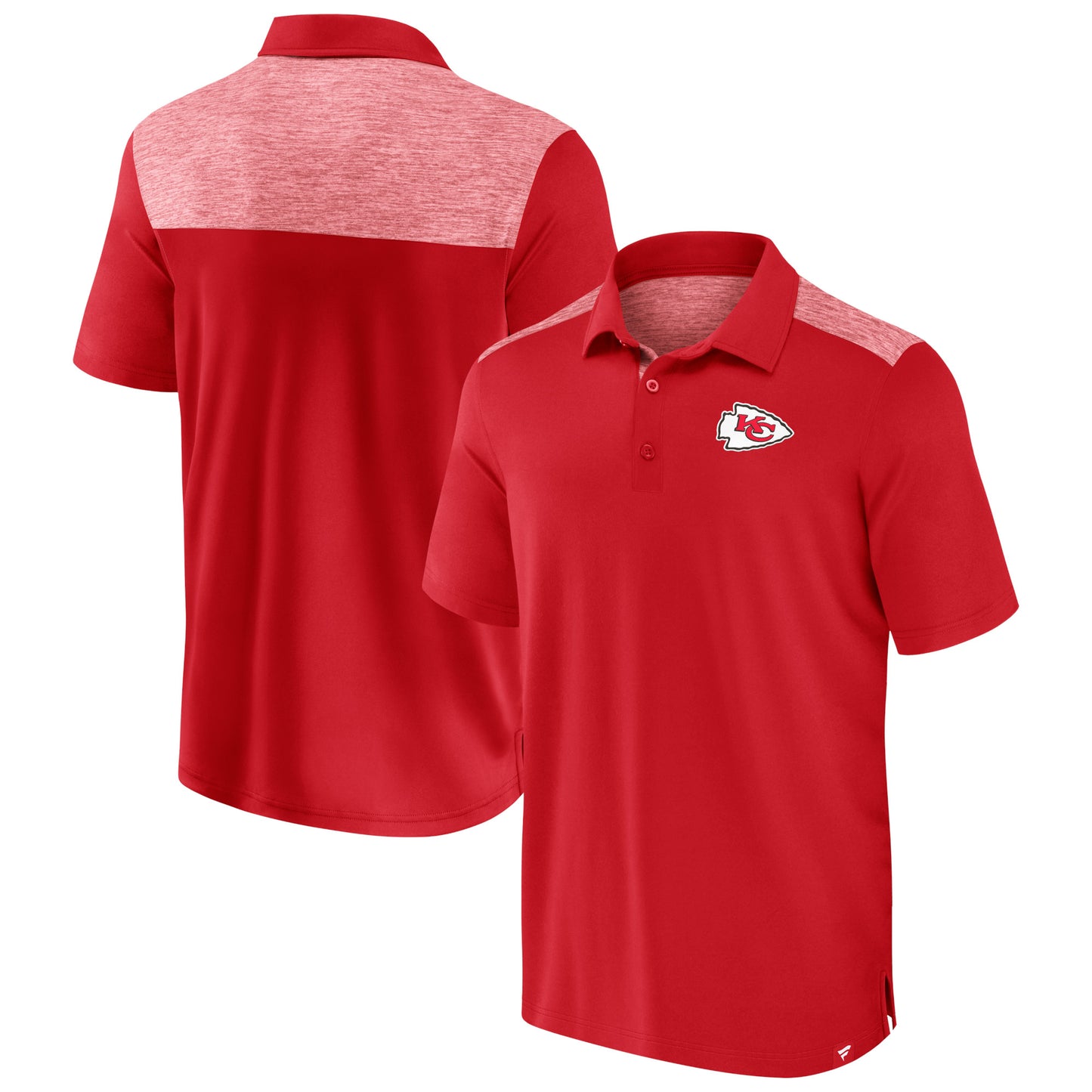 Men's Fanatics Red Kansas City Chiefs Long Shot Polo