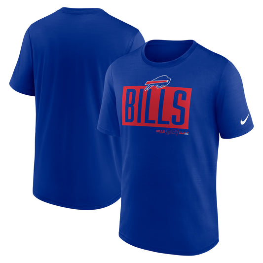 Men's Nike Royal Buffalo Bills Exceed Performance T-Shirt