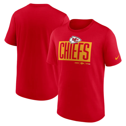 Men's Nike Red Kansas City Chiefs Exceed Performance T-Shirt